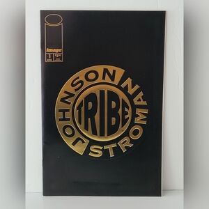 Vintage 1993 TRIBE First Issue #1 Johnson Stroman Image Comics Gold & Black Cove